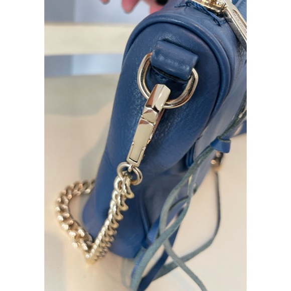 Rebecca Minkoff Blue Leather Shoulder Bag - Picture 5 of 11